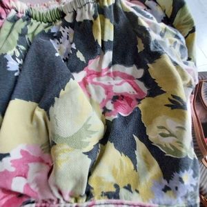 Floral Denium Bongo Belly Shirt